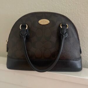 Small Coach Signature Handbag